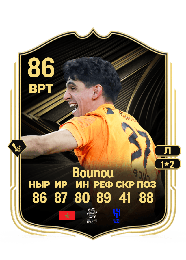 Yassine Bounou card