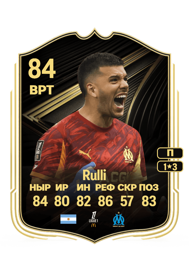Gerónimo Rulli card