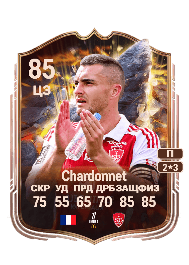 Brendan Chardonnet card