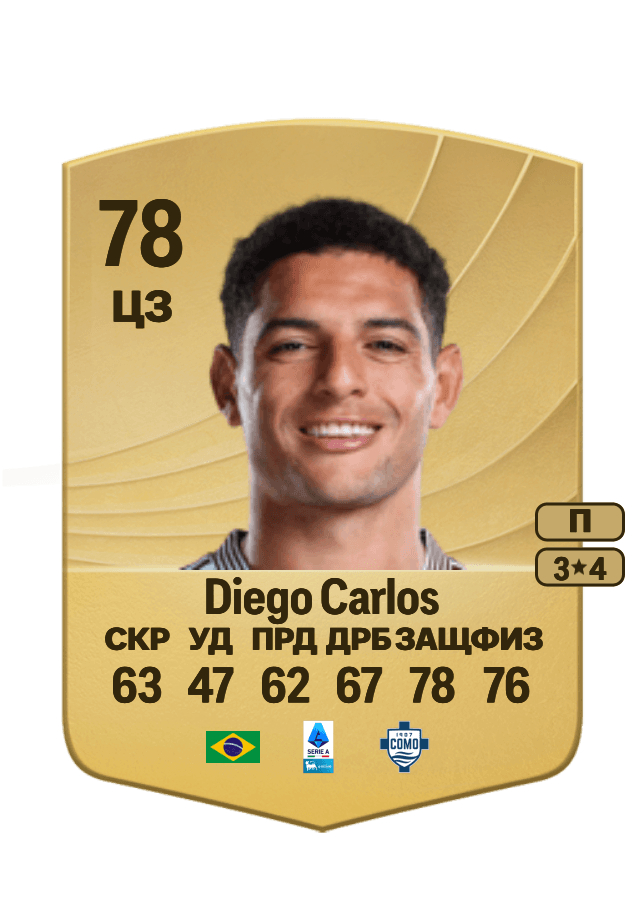 Diego Carlos card