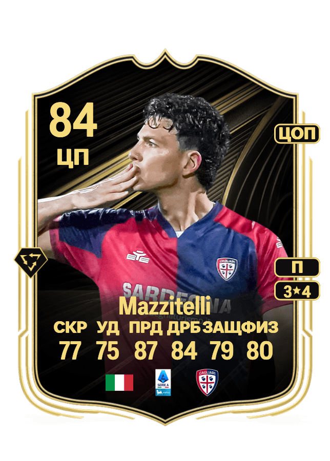 Luca Mazzitelli card