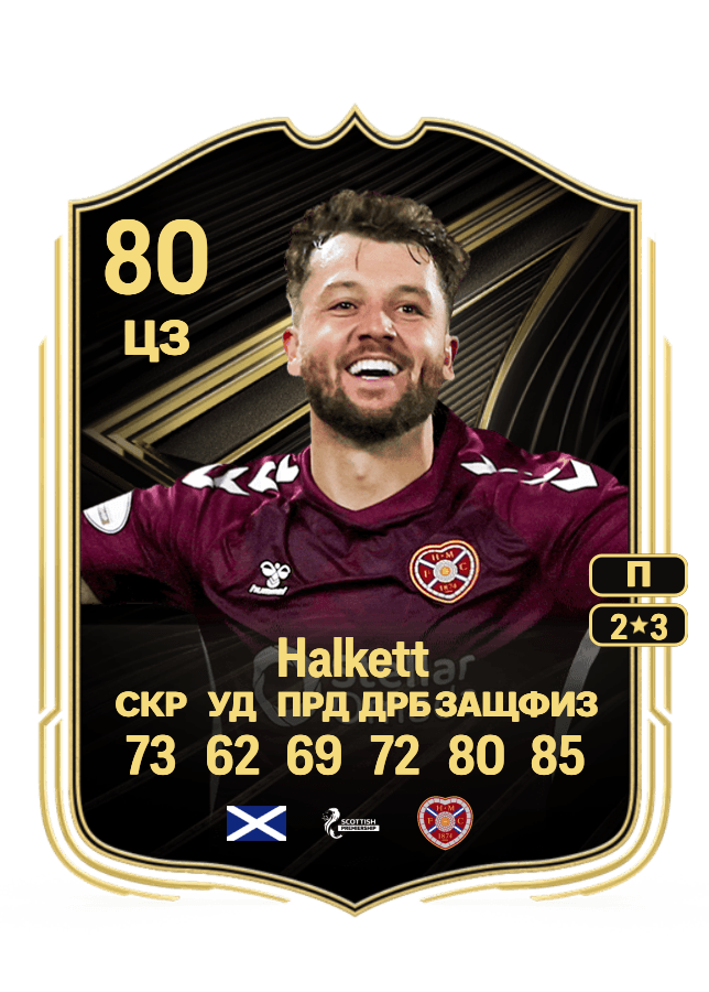 Craig Halkett card