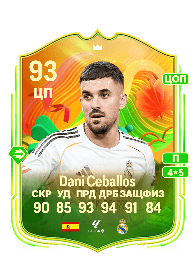 Dani Ceballos card