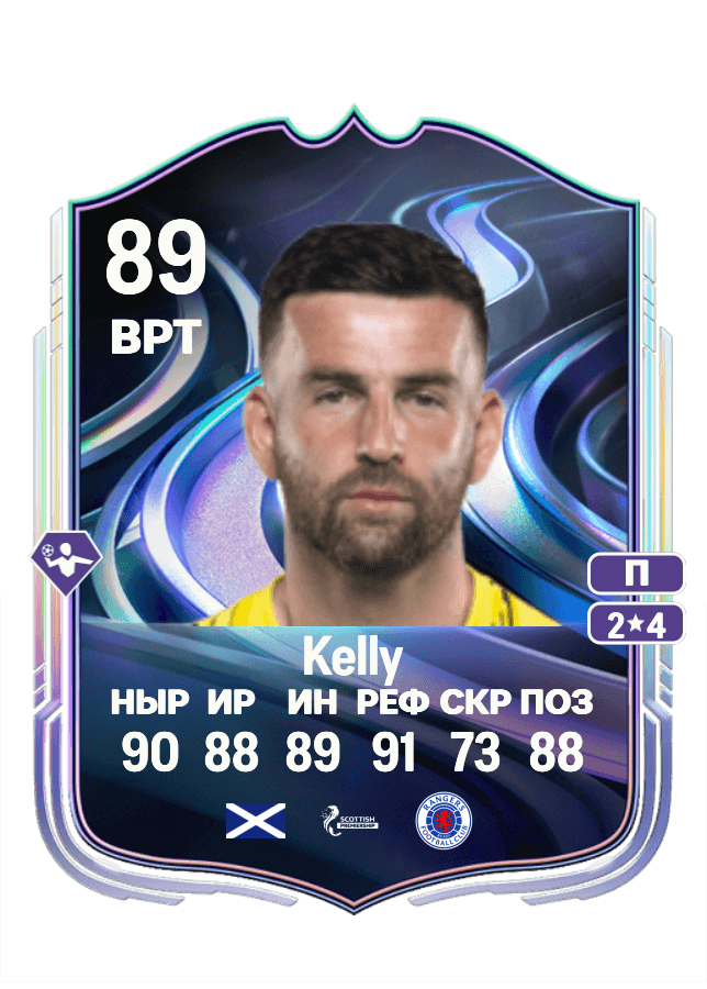 Liam Kelly card