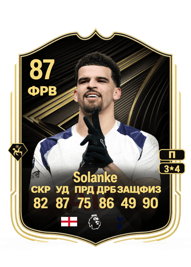 Dominic Solanke card