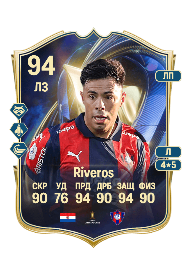 Blás Riveros card