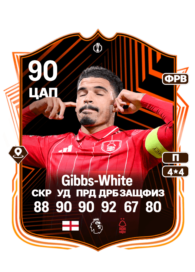 Morgan Gibbs-White card