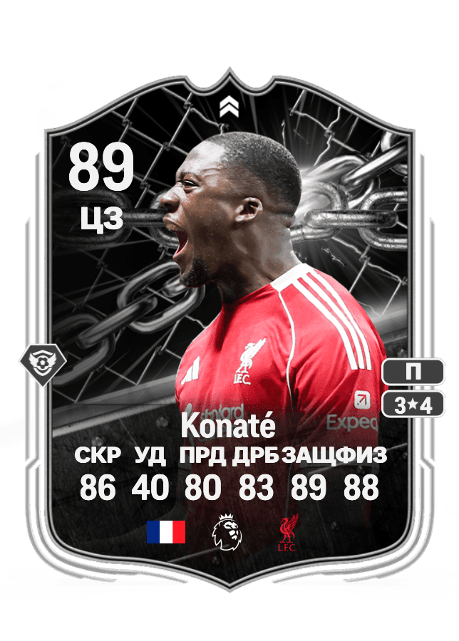 Ibrahima Konaté card