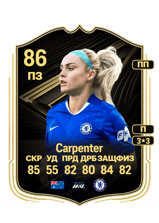 Ellie Carpenter card
