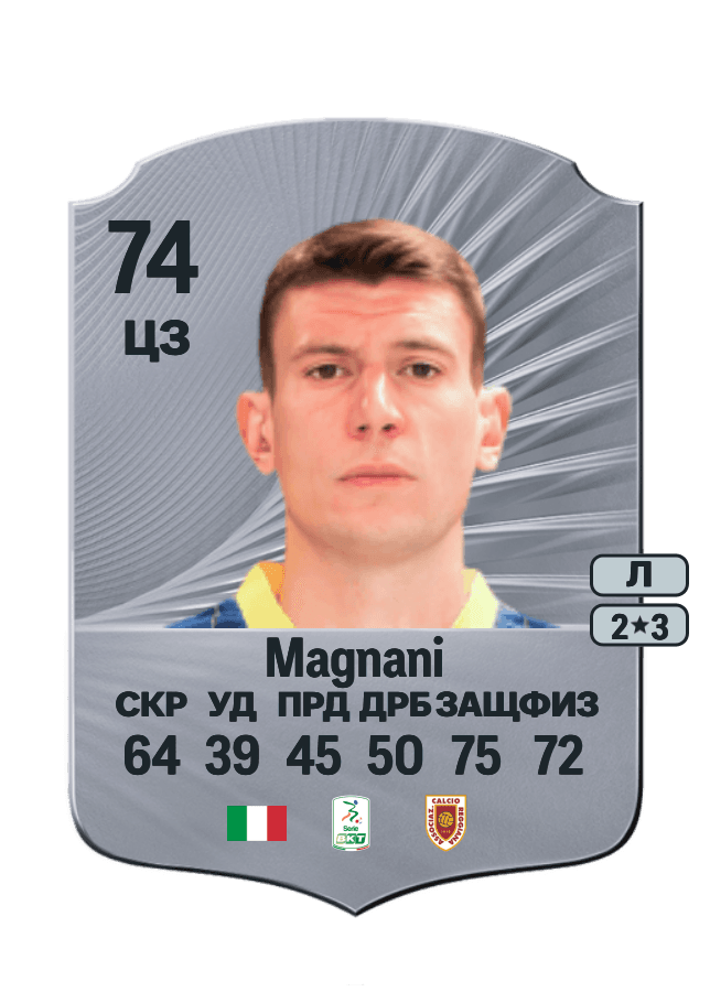 Giangiacomo Magnani card