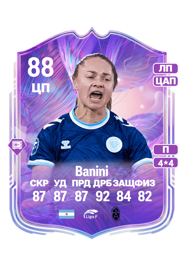 Estefanía Banini card