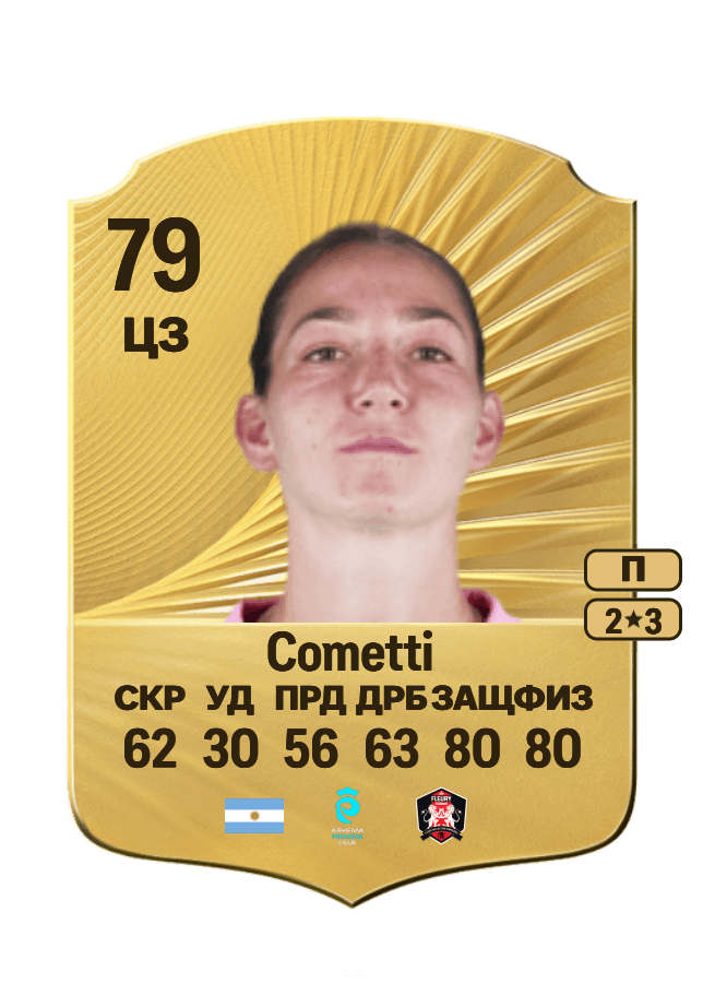 Aldana Cometti card