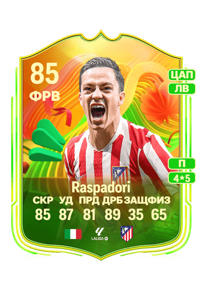 Giacomo Raspadori card