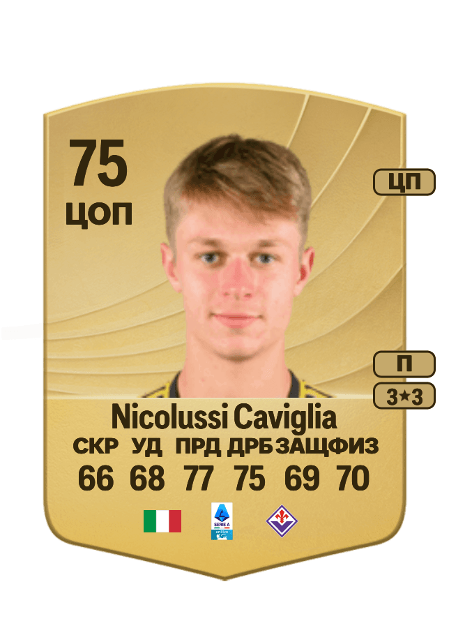 Hans Nicolussi Caviglia card