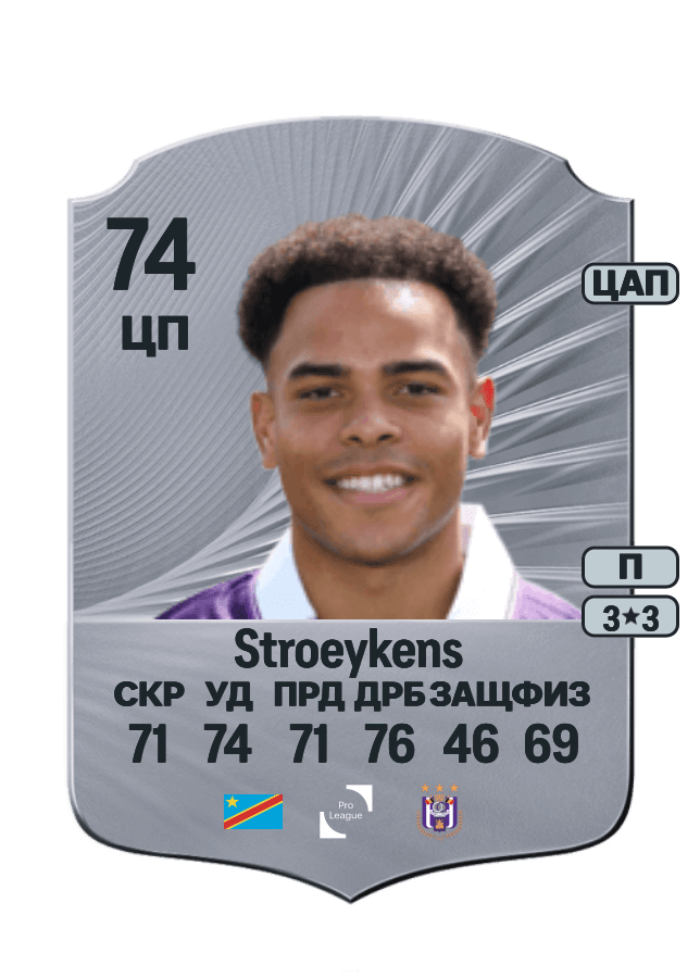 Mario Stroeykens card