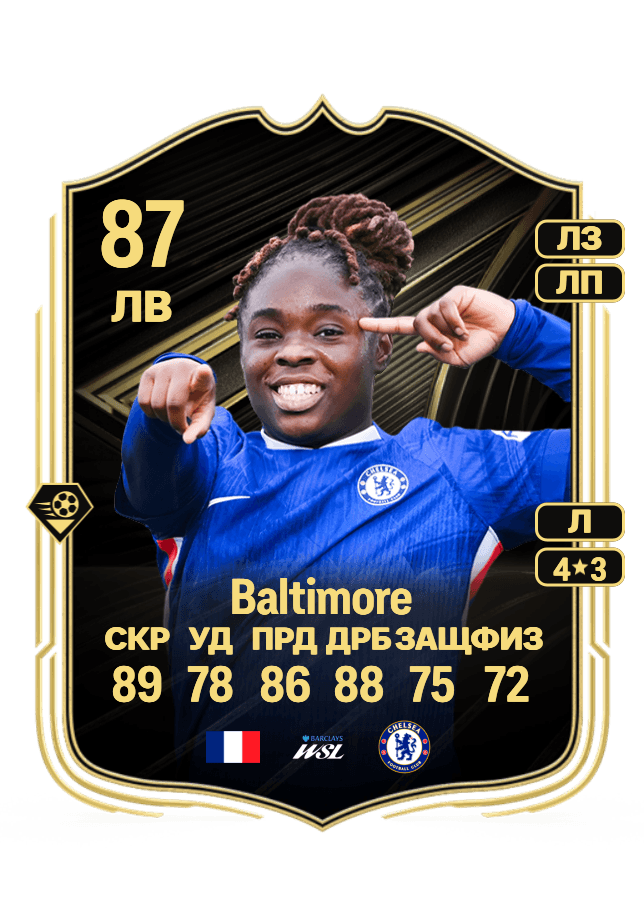 Sandy Baltimore card