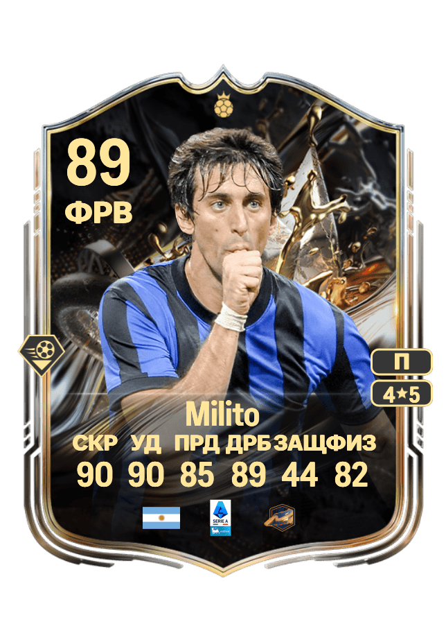 Diego Milito card