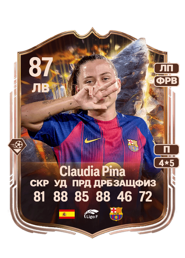 Claudia Pina card