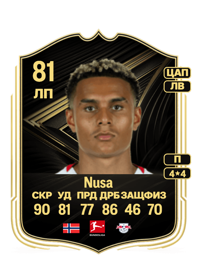 Antonio Nusa card