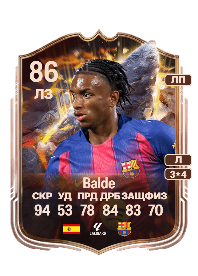 Balde card