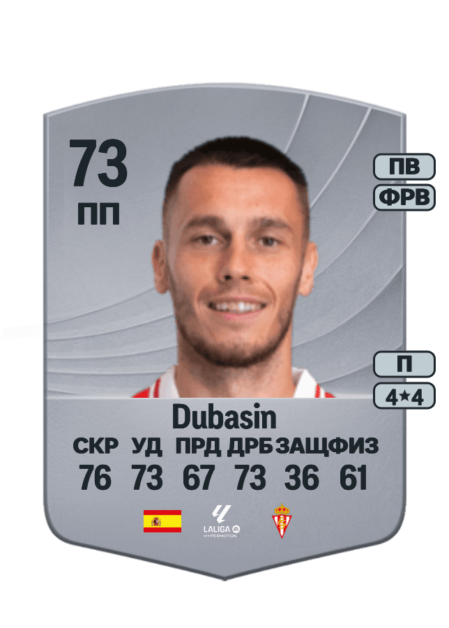 Jonathan Dubasin card