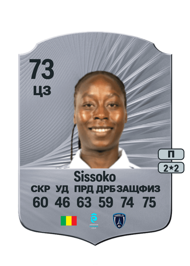 Teninsoun Sissoko card