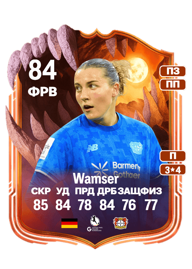 Carlotta Wamser card
