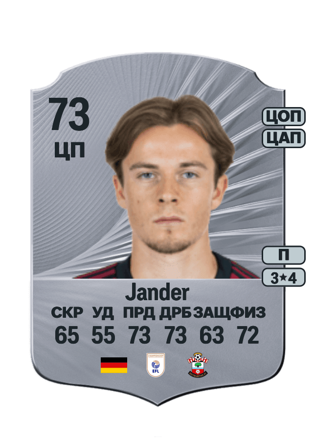 Caspar Jander card