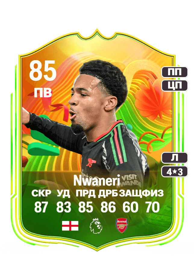 Ethan Nwaneri card