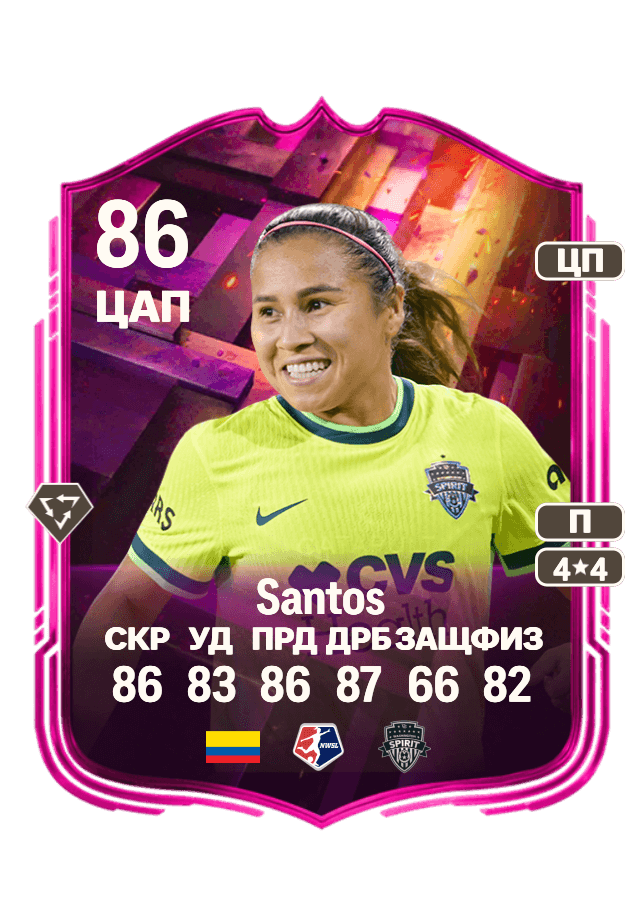 Leicy Santos card