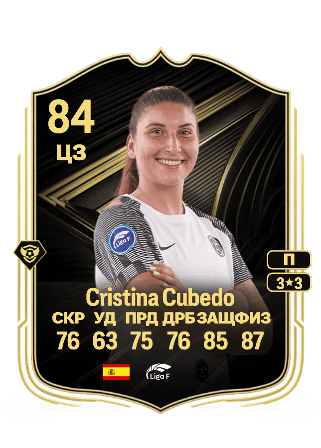 Cristina Cubedo card