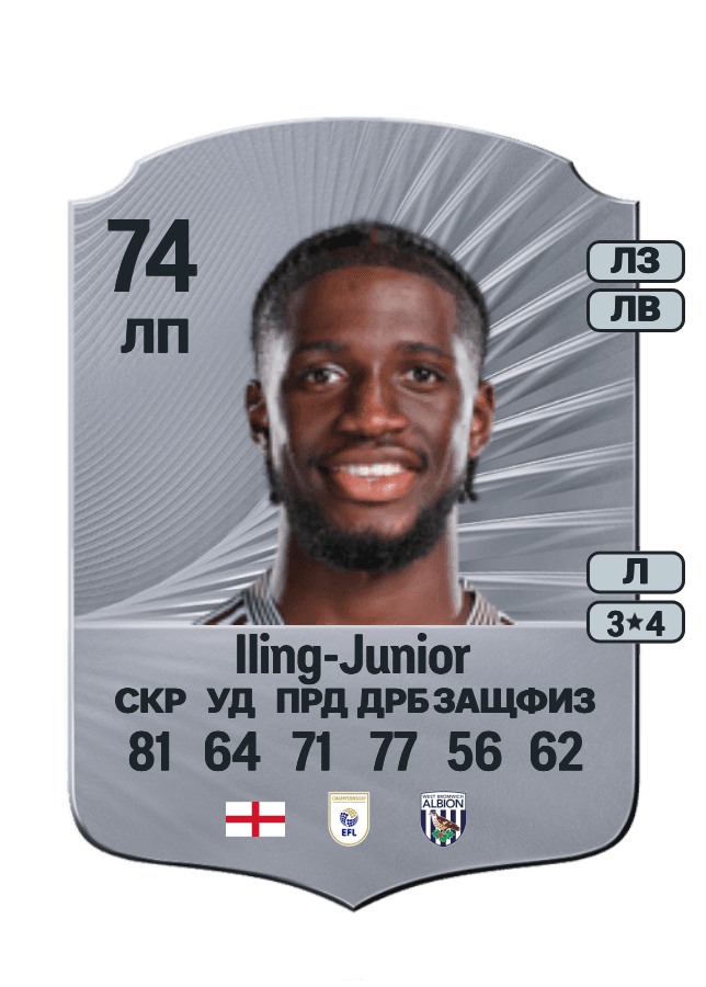 Samuel Iling-Junior card
