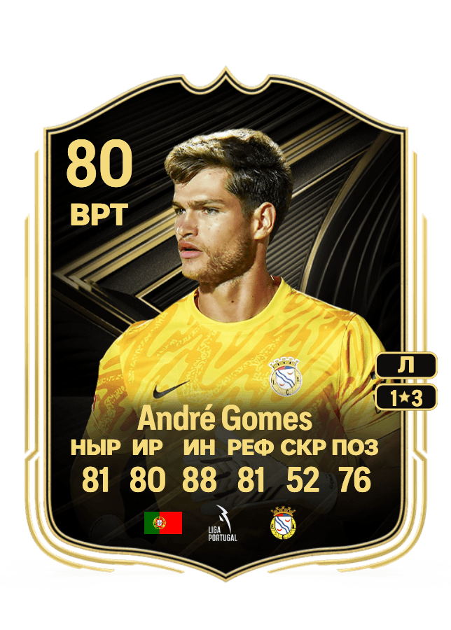 André Gomes card