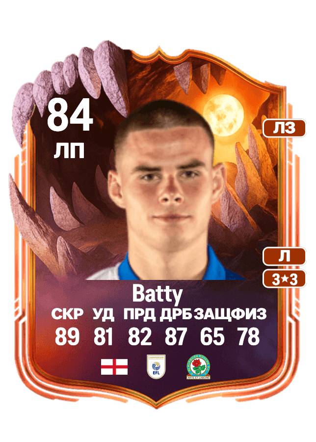 Jake Batty card