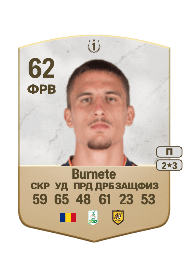 Rares Burnete card