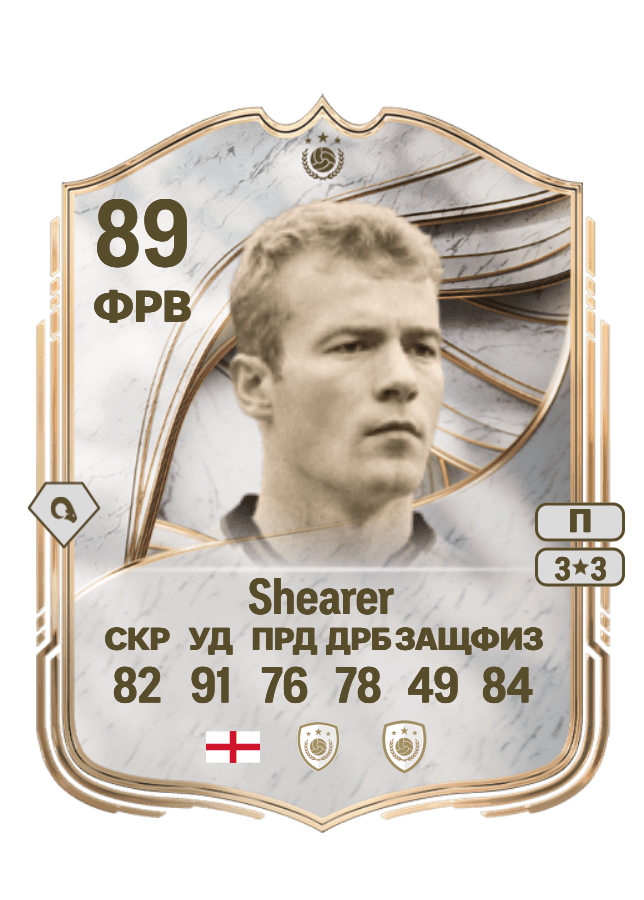 Alan Shearer card