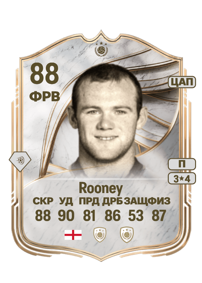Wayne Rooney card