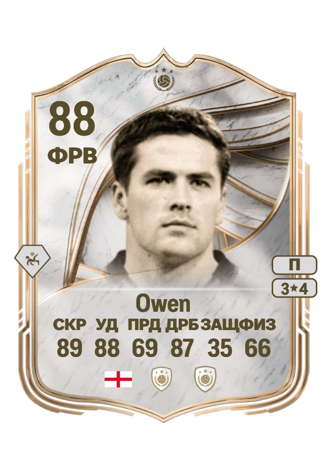Michael Owen card