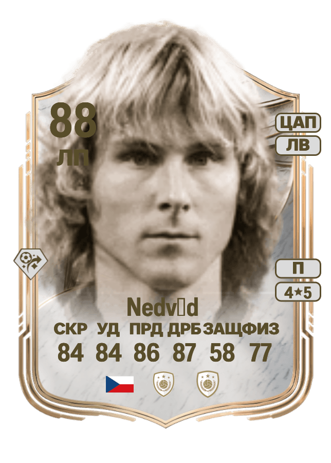 Pavel Nedvěd card