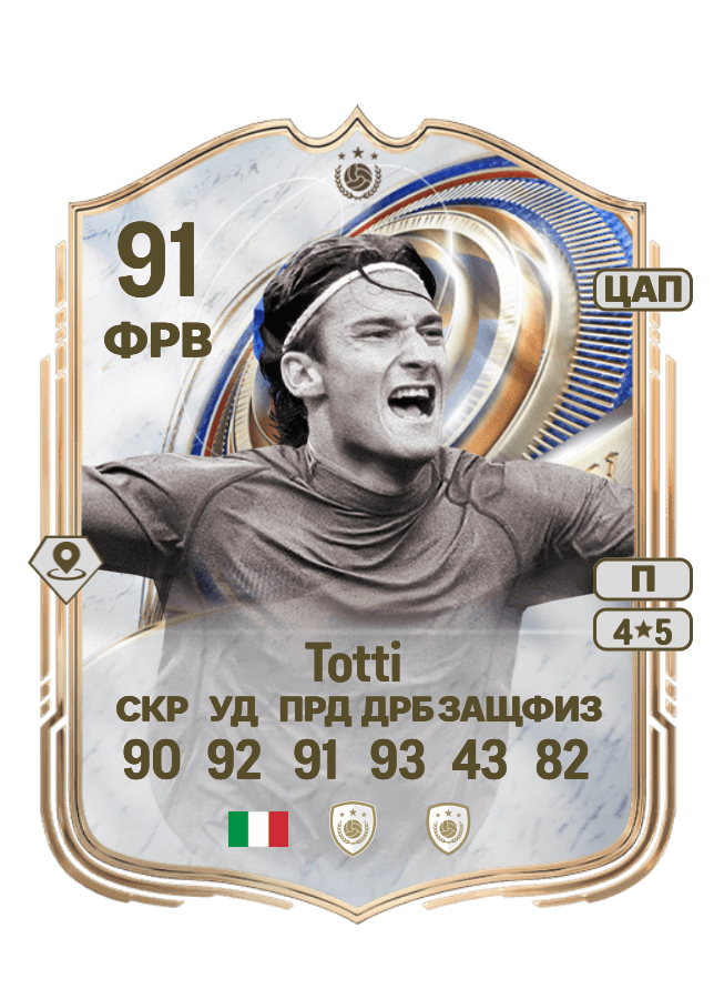 Francesco Totti card