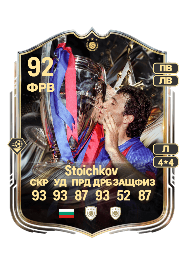 Hristo Stoichkov card