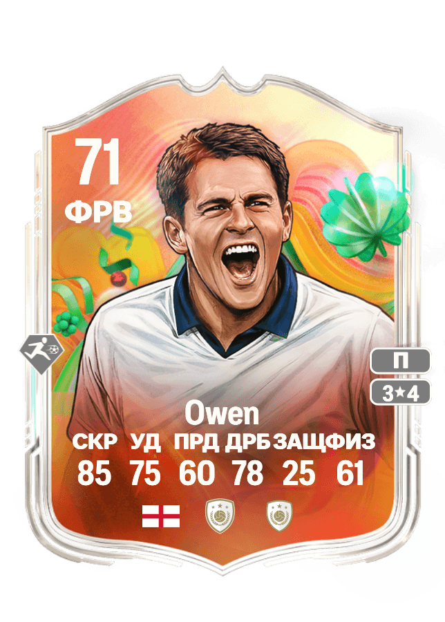 Michael Owen card