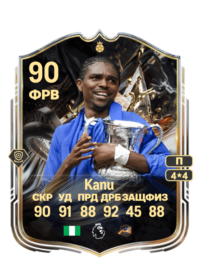Nwankwo Kanu card