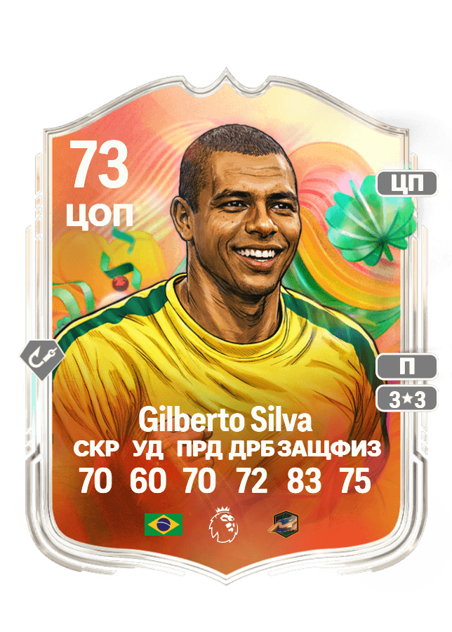 Gilberto Silva card