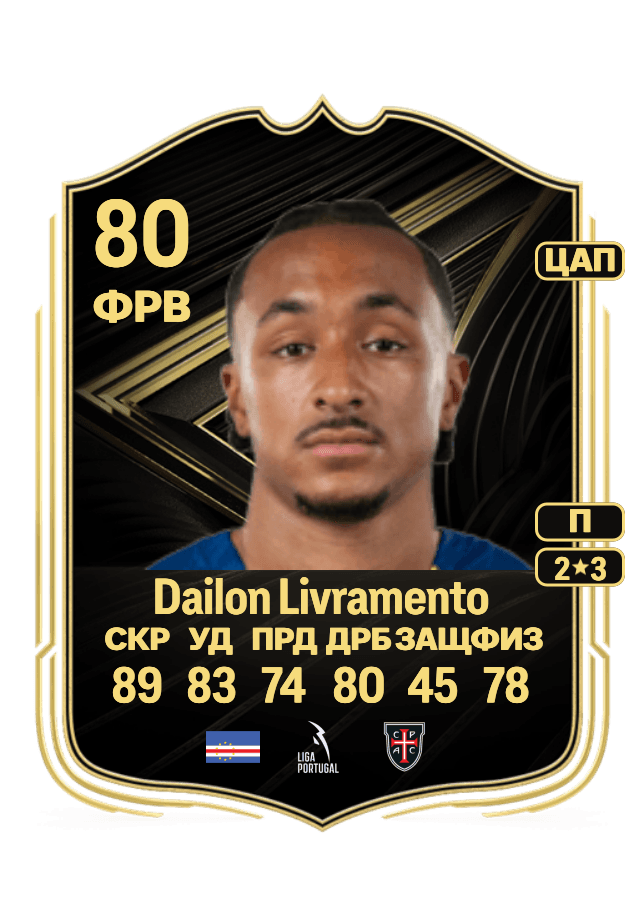 Dailon Livramento card