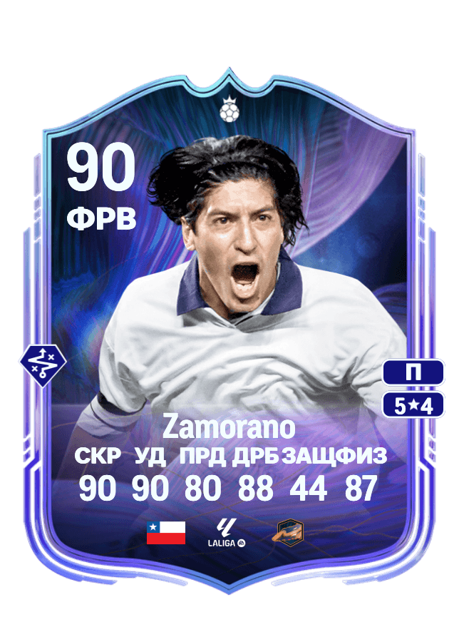 Iván Zamorano card