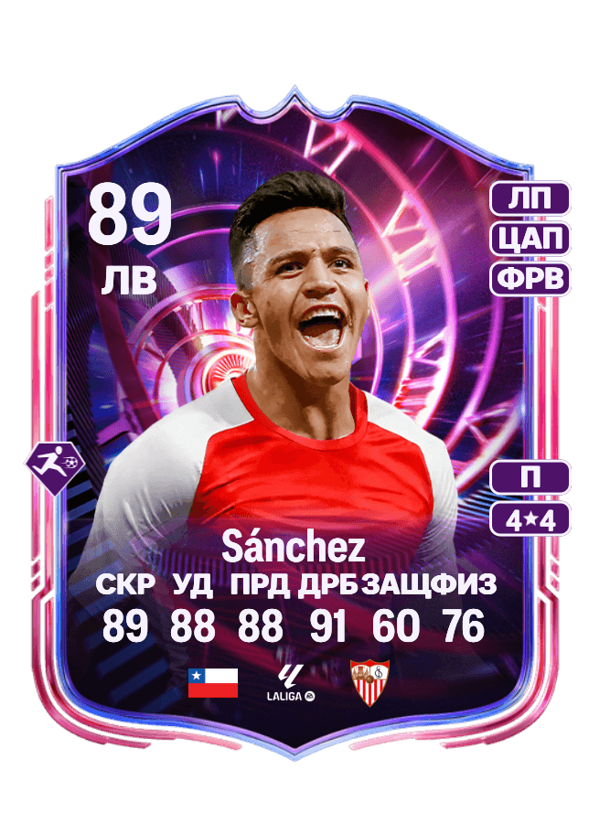 Alexis Sánchez card