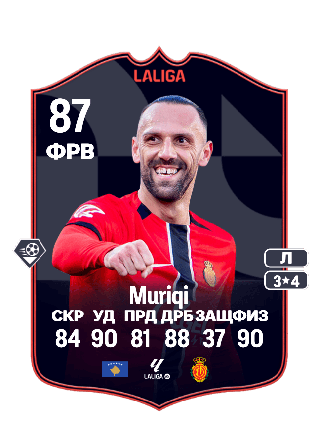 Vedat Muriqi card