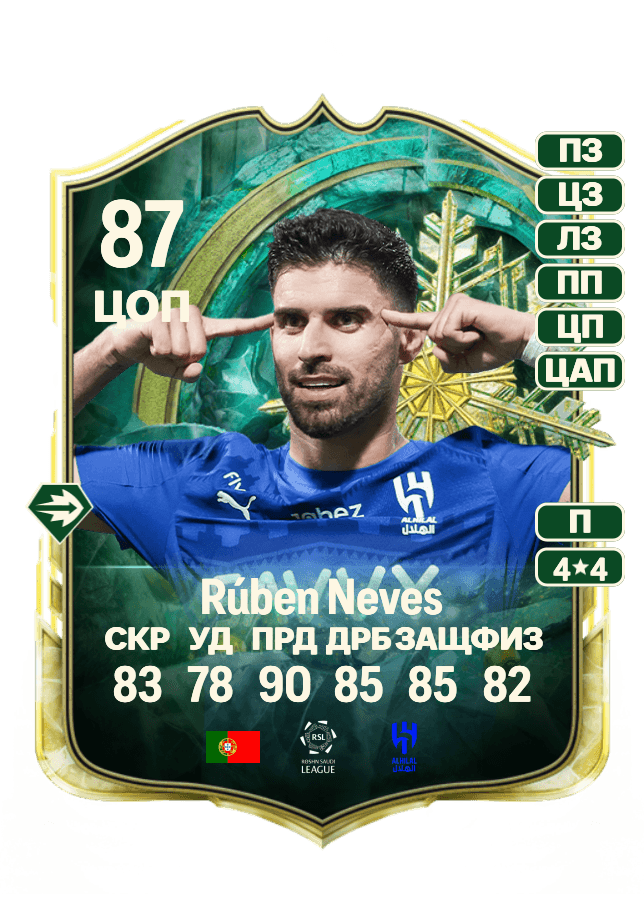 Rúben Neves card