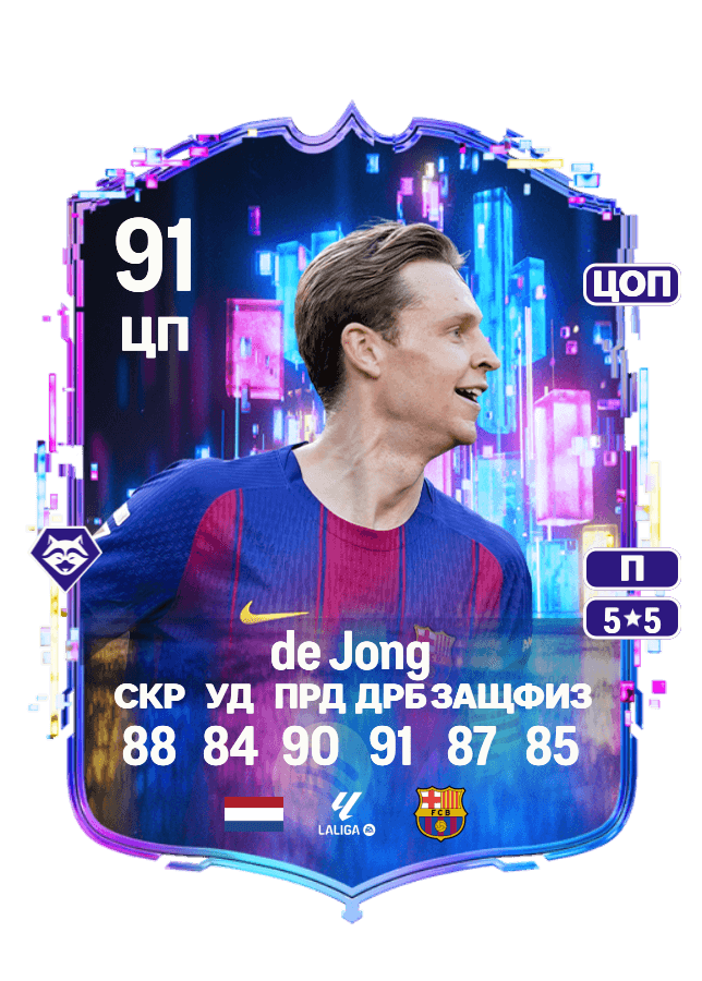 Frenkie de Jong card